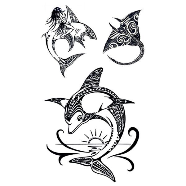Tattoo Jagua Delfin