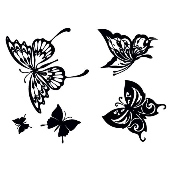 Tattoo Jagua mariposa